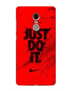 Чохол для Xiaomi Redmi Note 4 з картинкою «Nike Just Do It»