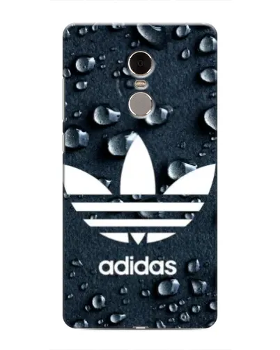 Чехол для Xiaomi Redmi Note 4 с картинкой «Adidas Trefoil Blue»