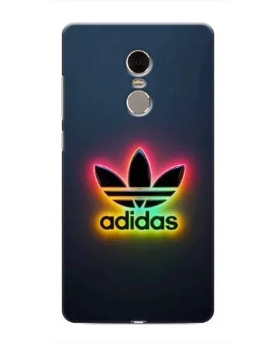 Чехол для Xiaomi Redmi Note 4 с картинкой «Неоновый Adidas»
