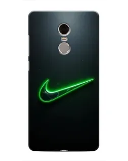 Чехол для Xiaomi Redmi Note 4 с картинкой «Неоновый контур Nike» Чехол для Xiaomi Redmi Note 4 с картинкой «Неоновый контур Nike»