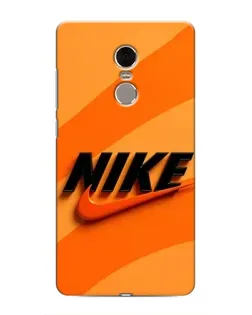 Чехол для Xiaomi Redmi Note 4 с картинкой «Оранжевый драйв Nike» Чехол для Xiaomi Redmi Note 4 с картинкой «Оранжевый драйв Nike»