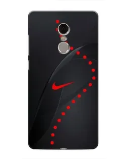 Чехол для Xiaomi Redmi Note 4 с картинкой «Абстрактный дизайн Nike»