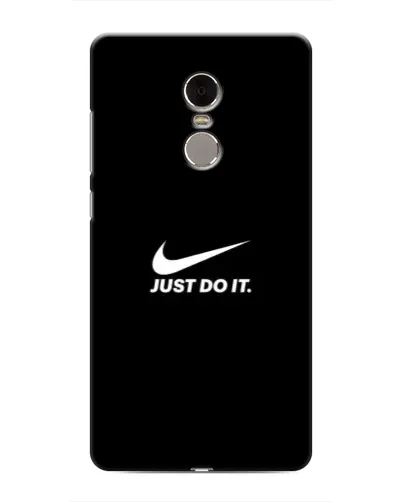 Чехол для Xiaomi Redmi Note 4 с картинкой «Минимализм от Nike»