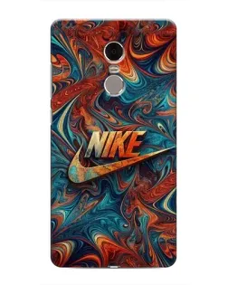 Чехол для Xiaomi Redmi Note 4 с картинкой «Nike в абстракции»