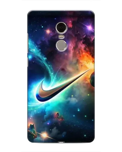 Чехол для Xiaomi Redmi Note 4 с картинкой «Космический Nike Swoosh»