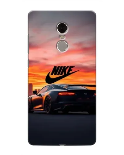 Чехол для Xiaomi Redmi Note 4 с картинкой «Nike и суперкар»
