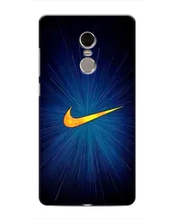 Чехол для Xiaomi Redmi Note 4 с картинкой «Синий пульс Nike»