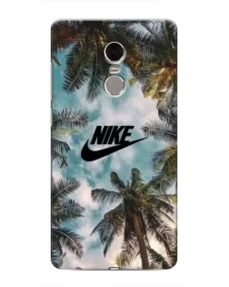 Чехол для Xiaomi Redmi Note 4 с картинкой «Тропический принт Nike»