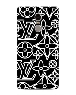 Чехол для Xiaomi Redmi Note 4 с картинкой «Черно-белый узор LV» Чехол для Xiaomi Redmi Note 4 с картинкой «Черно-белый узор LV»