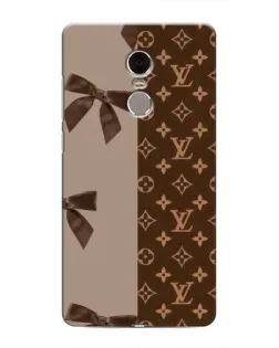 Чехол для Xiaomi Redmi Note 4 с картинкой «Louis Vuitton — банты»