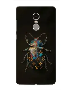 Чехол для Xiaomi Redmi Note 4 с картинкой «LV — мраморный принт»