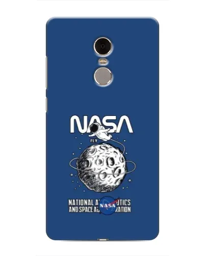 Чехол для Xiaomi Redmi Note 4 с картинкой «NASA — лунная миссия» Чехол для Xiaomi Redmi Note 4 с картинкой «NASA — лунная миссия»