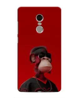Чехол для Xiaomi Redmi Note 4 с картинкой «Bored Ape в красном» Чехол для Xiaomi Redmi Note 4 с картинкой «Bored Ape в красном»
