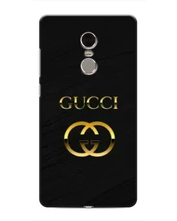 Чехол для Xiaomi Redmi Note 4 с картинкой «Золотой логотип Gucci»