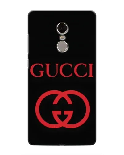 Чехол для Xiaomi Redmi Note 4 с картинкой «Gucci — красный логотип» Чехол для Xiaomi Redmi Note 4 с картинкой «Gucci — красный логотип»