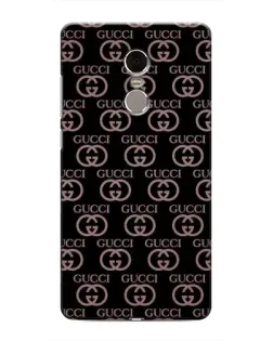 Чехол для Xiaomi Redmi Note 4 с картинкой «Классическая монограмма Gucci»