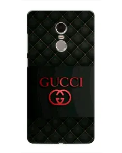 Чехол для Xiaomi Redmi Note 4 с картинкой «Gucci — стеганый черный»