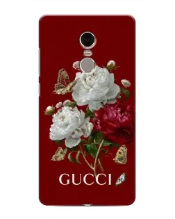 Чехол для Xiaomi Redmi Note 4 с картинкой «Gucci —  сад»