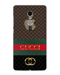 Чехол для Xiaomi Redmi Note 4 с картинкой «Gucci — брендированный десерт»