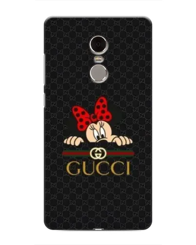 Чехол для Xiaomi Redmi Note 4 с картинкой «Минни Маус Gucci — черный» Чехол для Xiaomi Redmi Note 4 с картинкой «Минни Маус Gucci — черный»