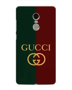 Чехол для Xiaomi Redmi Note 4 с картинкой «Gucci — темно-зеленый градиент»