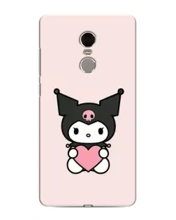 Чехол для Xiaomi Redmi Note 4 с картинкой «Kuromi и сердце» Чехол для Xiaomi Redmi Note 4 с картинкой «Kuromi и сердце»