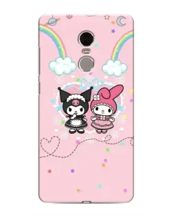 Чехол для Xiaomi Redmi Note 4 с картинкой «My Melody и Kuromi» Чехол для Xiaomi Redmi Note 4 с картинкой «My Melody и Kuromi»
