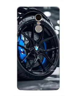 Чохол для Xiaomi Redmi Note 4 з картинкою «Колесо BMW зблизька»