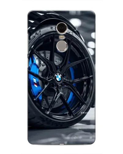 Чохол для Xiaomi Redmi Note 4 з картинкою «Колесо BMW зблизька»