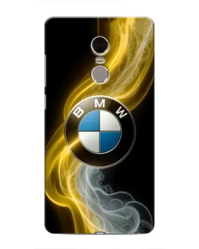 Чохол для Xiaomi Redmi Note 4 з картинкою «Золотистий дим BMW»
