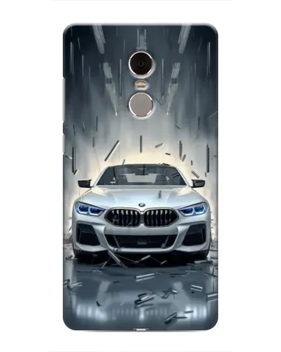 Чохол для Xiaomi Redmi Note 4 з картинкою «BMW у світлі фар»
