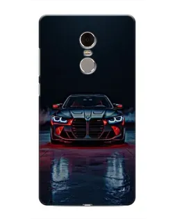 Чохол для Xiaomi Redmi Note 4 з картинкою «BMW на мокрій дорозі»