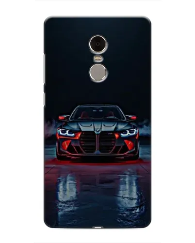 Чохол для Xiaomi Redmi Note 4 з картинкою «BMW на мокрій дорозі»