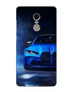 Чохол для Xiaomi Redmi Note 4 з картинкою «Блакитна BMW M4»
