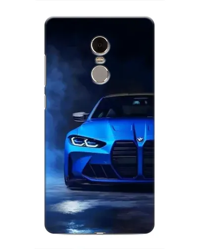 Чохол для Xiaomi Redmi Note 4 з картинкою «Блакитна BMW M4»