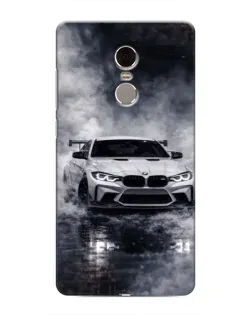 Чохол для Xiaomi Redmi Note 4 з картинкою «BMW крізь туман»