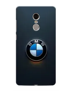 Чохол для Xiaomi Redmi Note 4 з картинкою «Логотип BMW — мінімалізм»