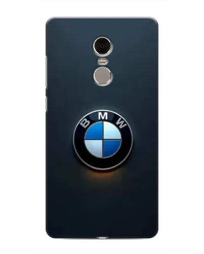 Чохол для Xiaomi Redmi Note 4 з картинкою «Логотип BMW — мінімалізм»