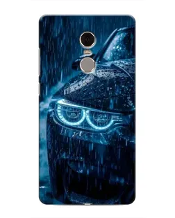 Чехол для Xiaomi Redmi Note 4 с картинкой «BMW под дождем»