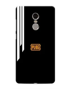Чехол для Xiaomi Redmi Note 4 с картинкой «PUBG — вертикальные линии»