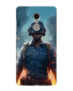 Чехол для Xiaomi Redmi Note 4 с картинкой «PUBG — реалистичный герой»