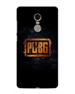 Чехол для Xiaomi Redmi Note 4 с картинкой «PUBG — золотой логотип»