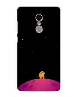 Чехол для Xiaomi Redmi Note 4 с картинкой «Одинокий герой на планете»