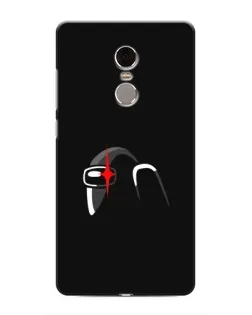 Чехол для Xiaomi Redmi Note 4 с картинкой «Among Us шлем»