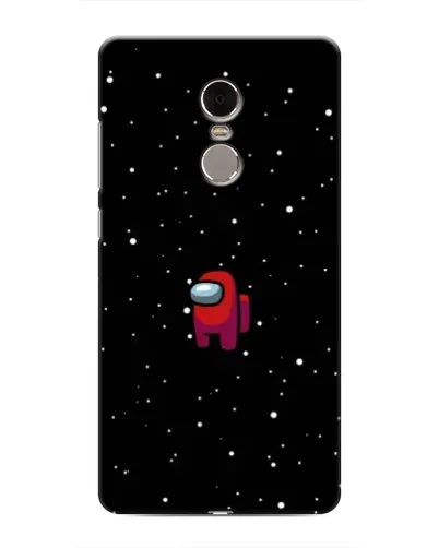 Чехол для Xiaomi Redmi Note 4 с картинкой «Красный Among Us»