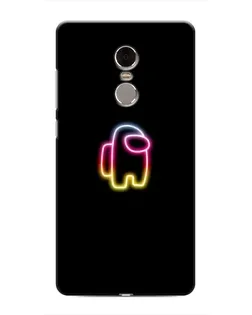 Чехол для Xiaomi Redmi Note 4 с картинкой «Among Us градиент»