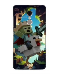 Чехол для Xiaomi Redmi Note 4 с картинкой «Стив и гусь»