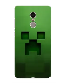 Чехол для Xiaomi Redmi Note 4 с картинкой «Крипер микро-дизайн»