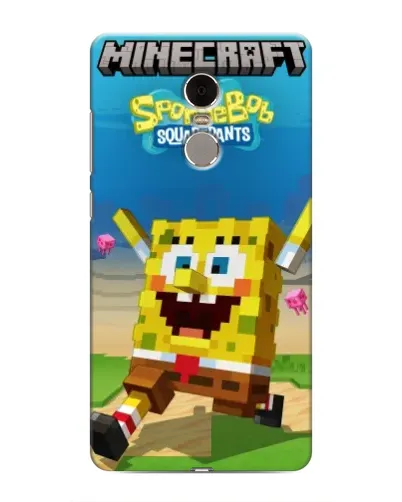 Чохол для Xiaomi Redmi Note 4 з картинкою «Губка Боб Minecraft» Чохол для Xiaomi Redmi Note 4 з картинкою «Губка Боб Minecraft»