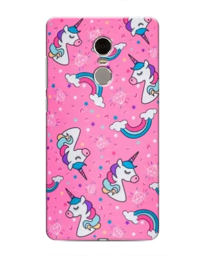 Чехол для Xiaomi Redmi Note 4 с картинкой «Unicorn паттерн розовый» Чехол для Xiaomi Redmi Note 4 с картинкой «Unicorn паттерн розовый»